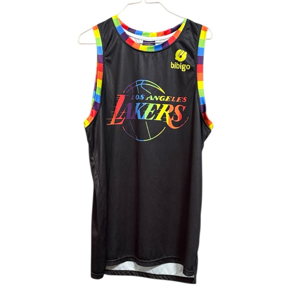 Unisex Los Angeles Lakers Pride Basetball Jersey Size XL